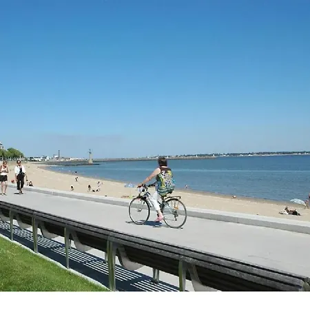 Beau T3 - 6 Couchages Proche Bord De & Centre Avec Wifi Fibre סן נזאר