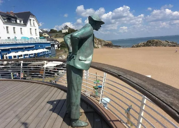 Beau T3 - 6 Couchages Proche Bord De & Centre Avec Wifi Fibre サン・ナゼール